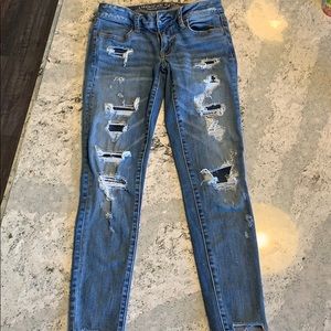 American Eagle Destroyed Jeans